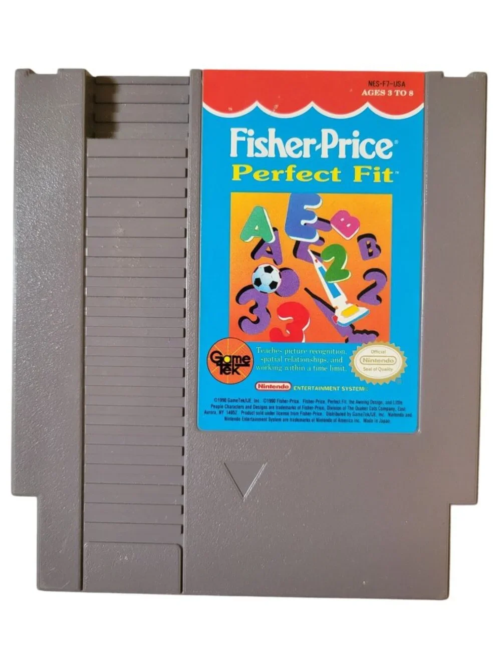 Fisher-Price: Perfect Fit Nintendo NES, 1990 Authentic Tested Working
